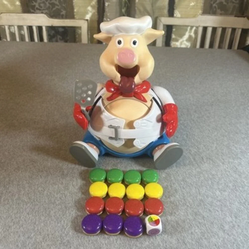 Pop the Pig Game by Goliath 2012 Interactive Feeding Toy.